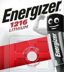 Genuine Energizer Lithium 1216 Battery